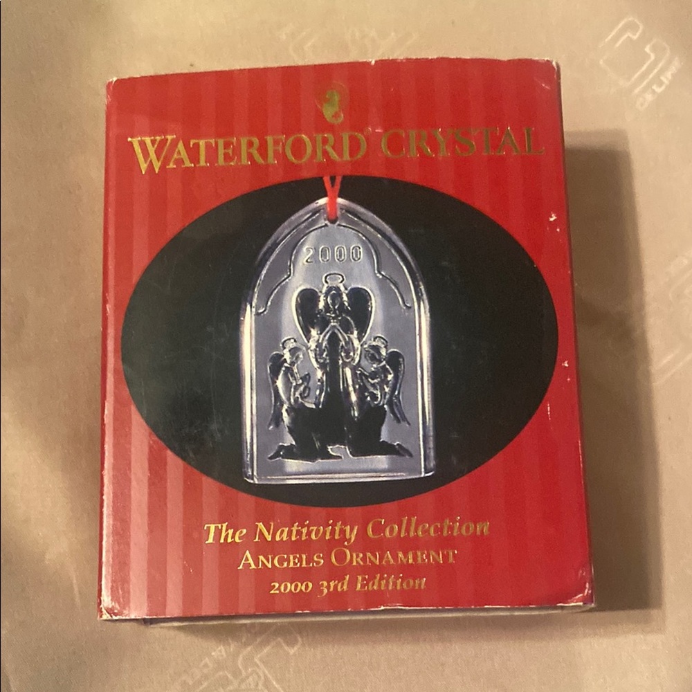 WATERFORD CRYSTAL ANGELS ORNAMENT